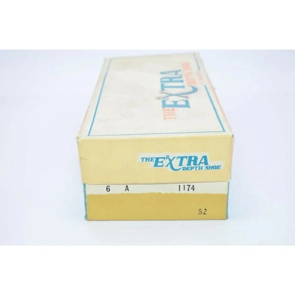 P. W. Minor Orthopedic Black Lace Up Oxford 6 A - Picture 6 of 7